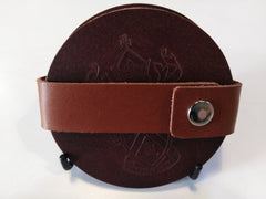 King's Leather Coasters